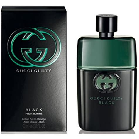 review gucci guilty black|gucci guilty black aftershave 90ml.